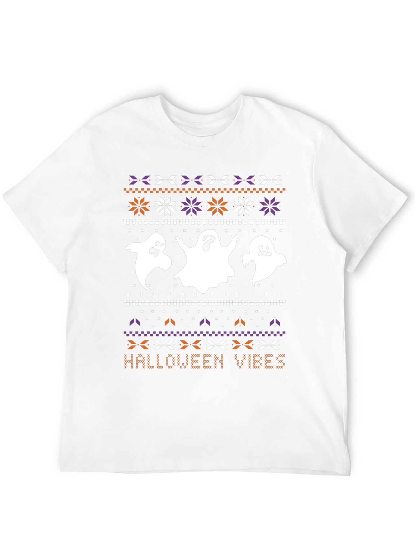 Halloween Vibes Ghost T-Shirt