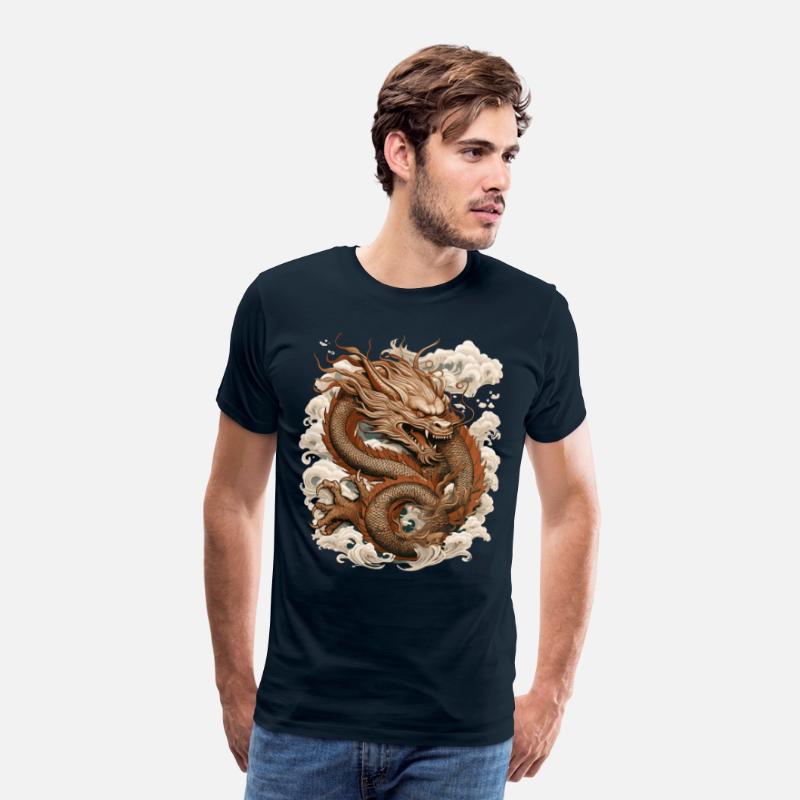 Asian Dragon Anime Japanese Sea