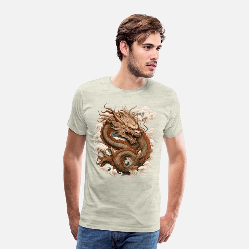 Asian Dragon Anime Japanese Sea