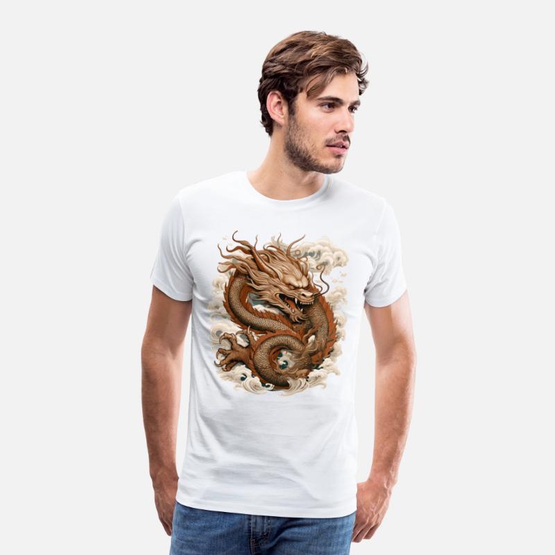 Asian Dragon Anime Japanese Sea