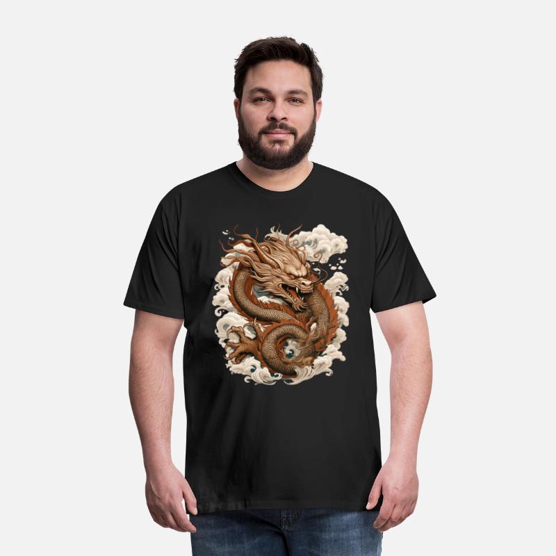 Asian Dragon Anime Japanese Sea