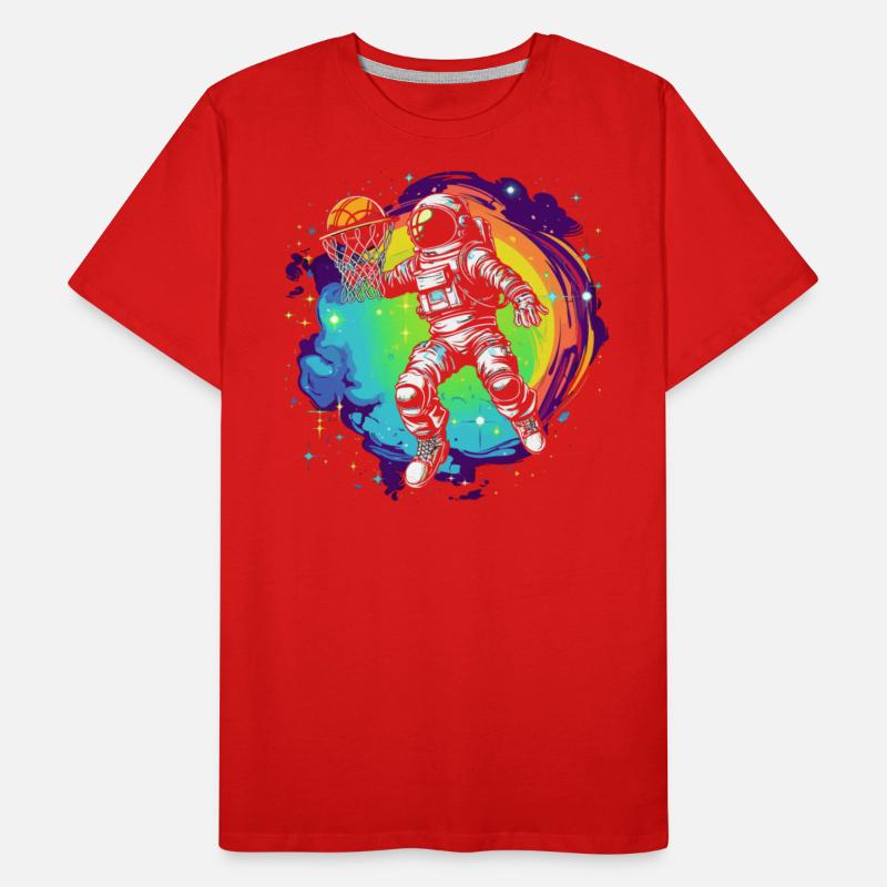 Astronaut Basketball Outerspace Basketball Player