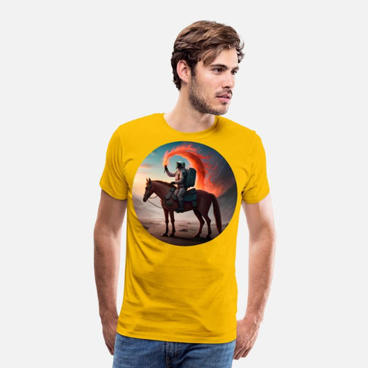 Astronaut Horse Rider