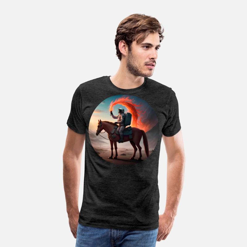 Astronaut Horse Rider