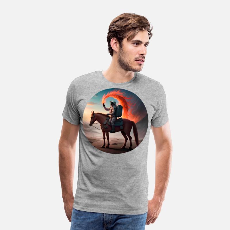 Astronaut Horse Rider