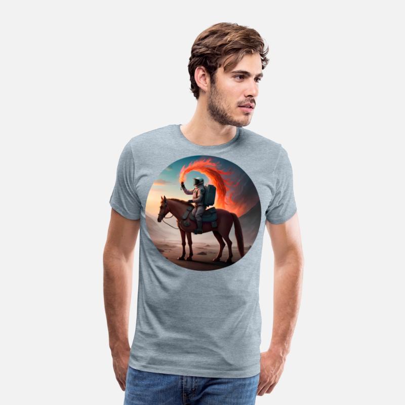 Astronaut Horse Rider