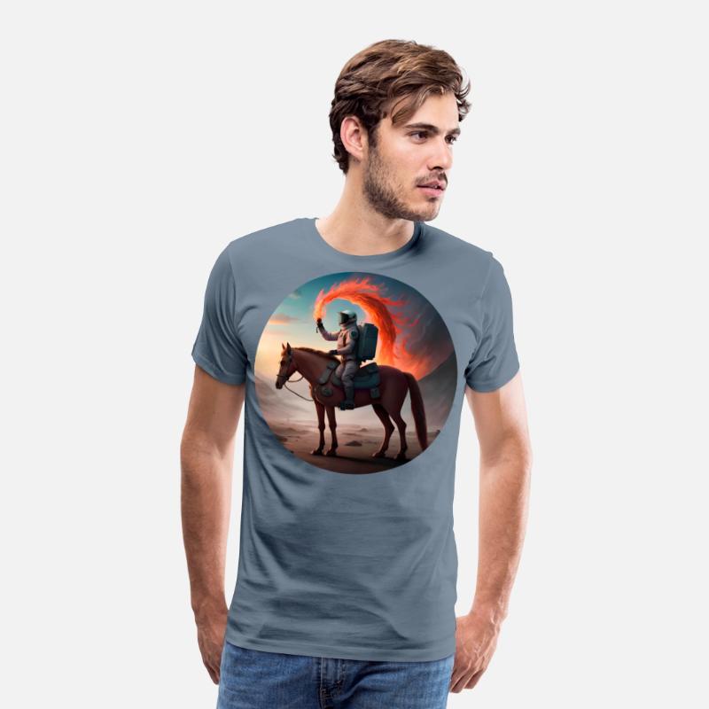 Astronaut Horse Rider