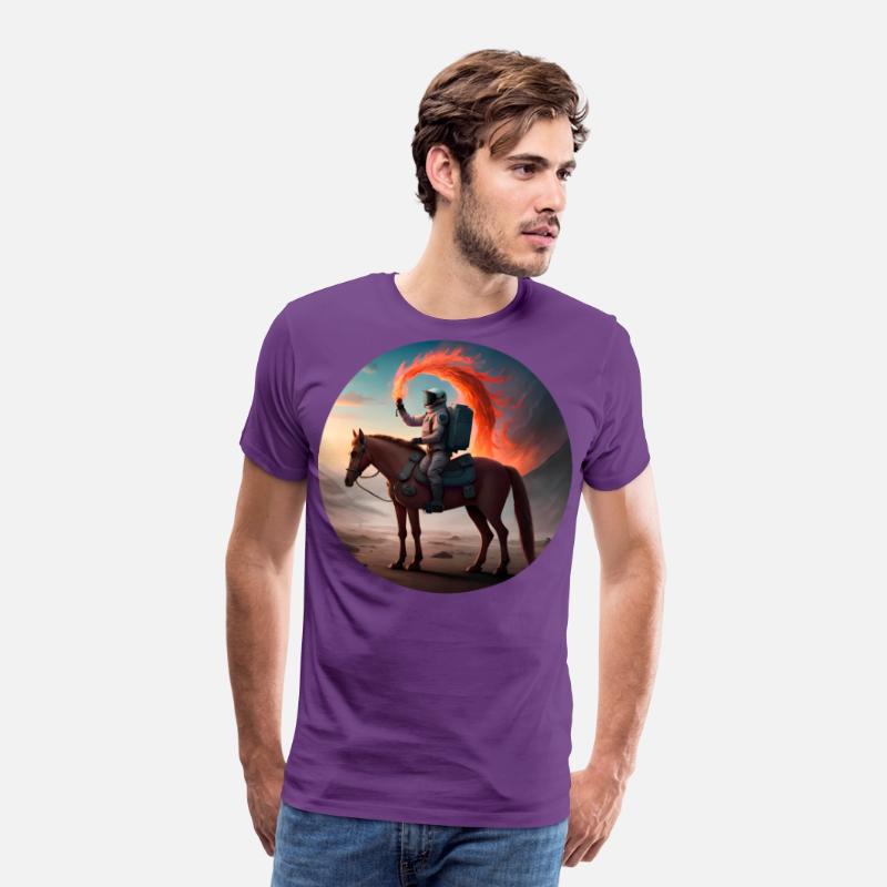 Astronaut Horse Rider
