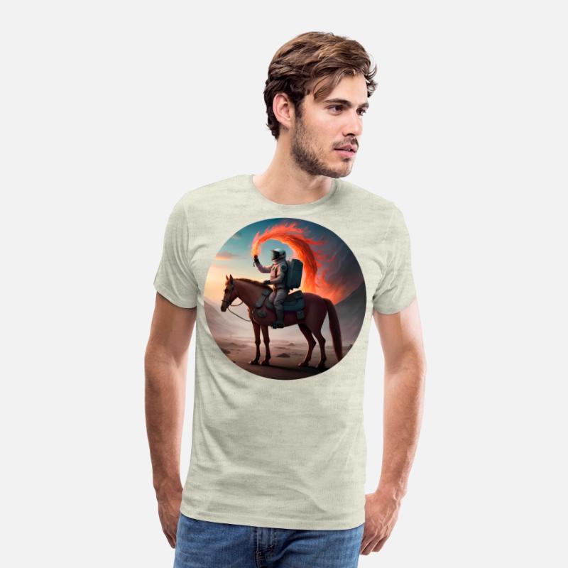 Astronaut Horse Rider