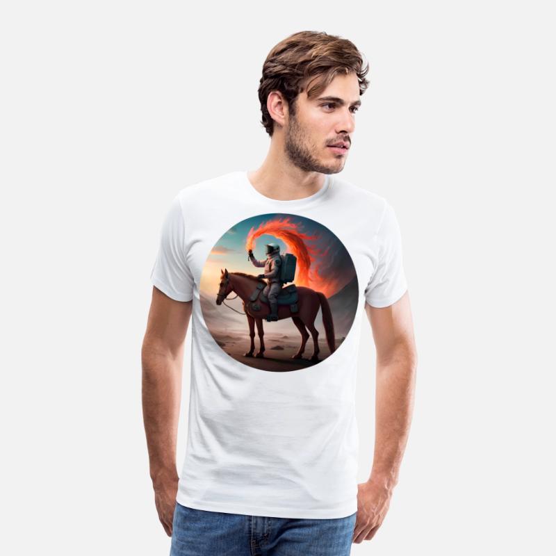 Astronaut Horse Rider