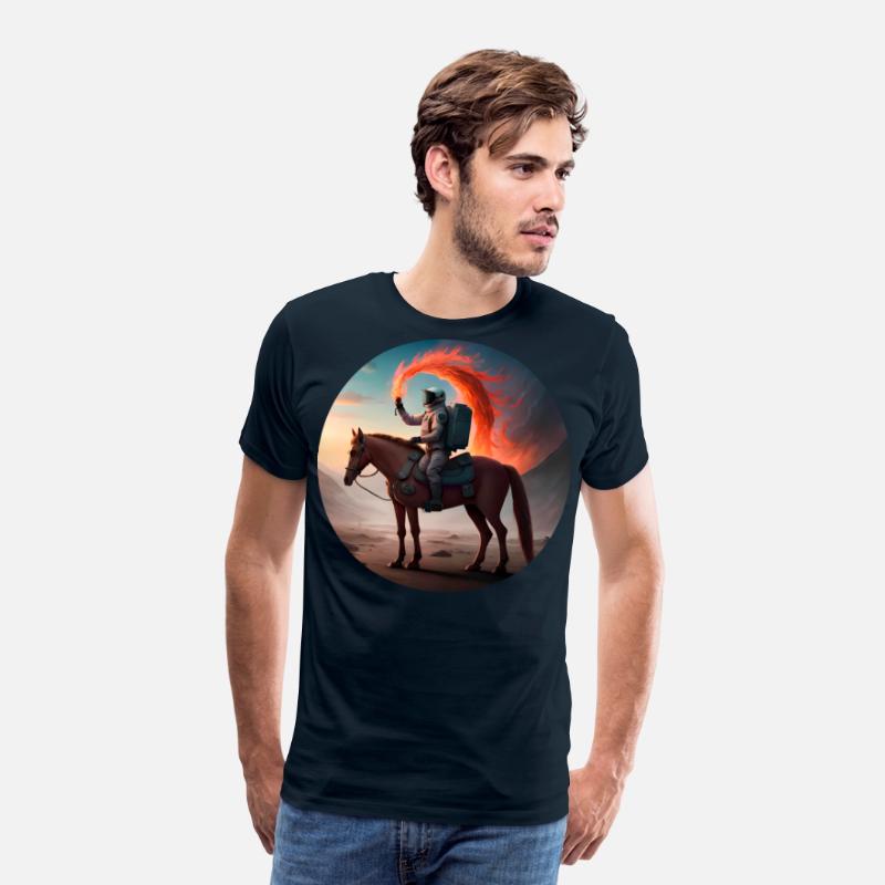 Astronaut Horse Rider
