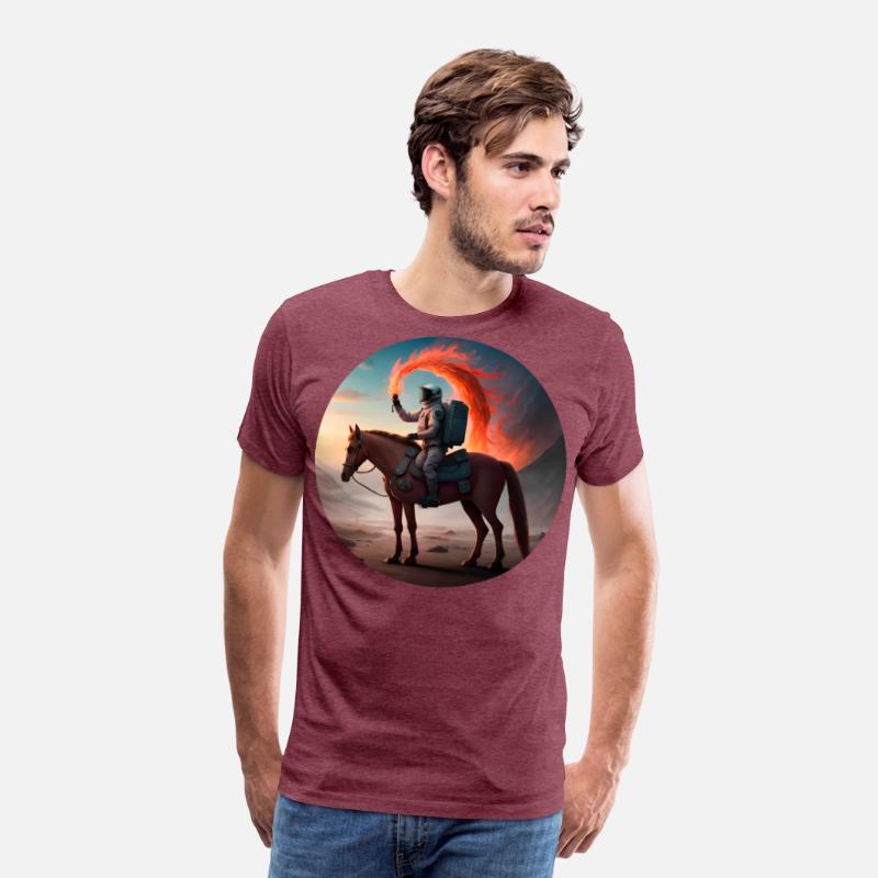Astronaut Horse Rider