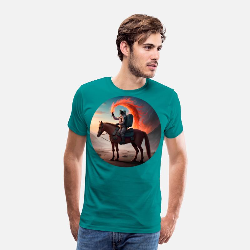 Astronaut Horse Rider