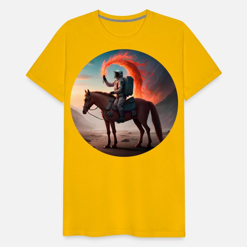 Astronaut Horse Rider