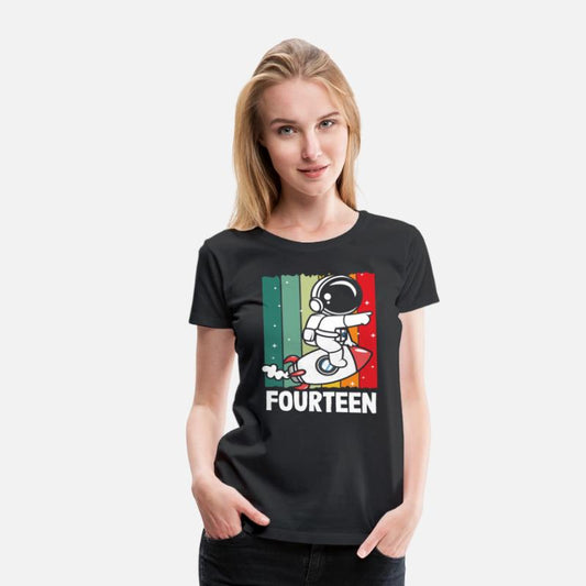 Astronaut Rocket Adventure Fourteen Celebration