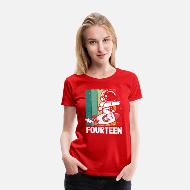 Astronaut Rocket Adventure Fourteen Celebration