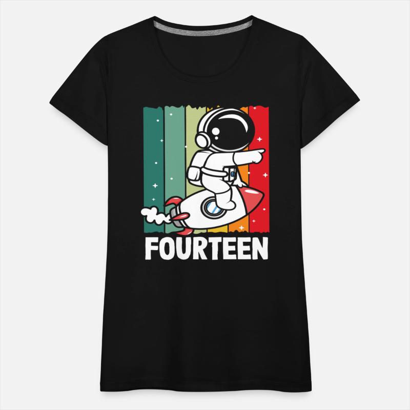 Astronaut Rocket Adventure Fourteen Celebration