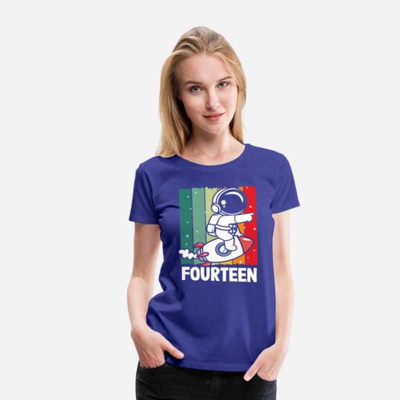 Astronaut Rocket Adventure Fourteen Celebration