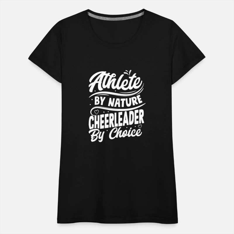 Athlete By Nature Chearleader By Choice Cheer Chee