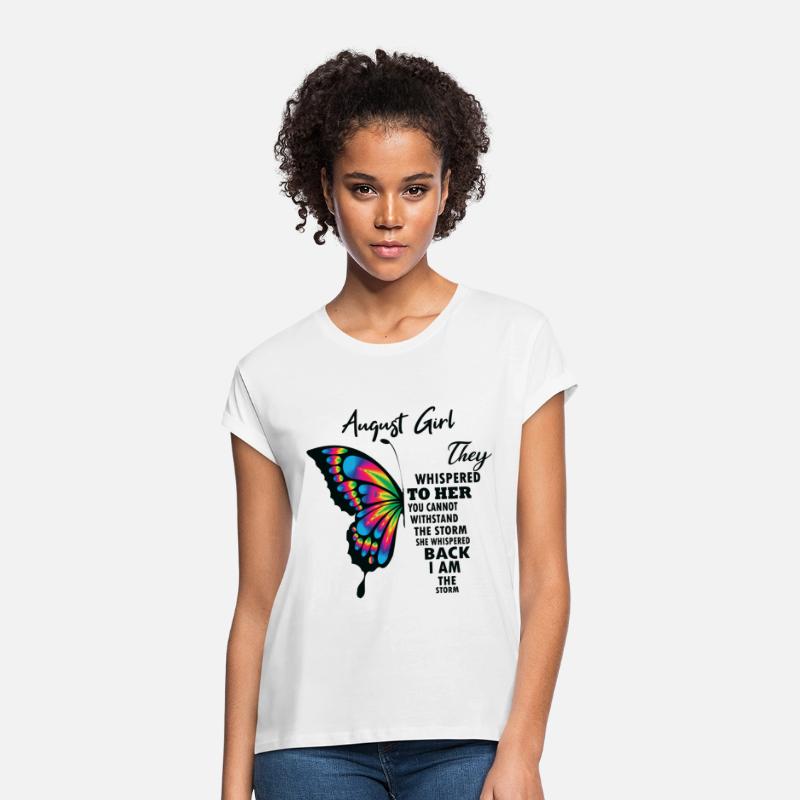 August girl butterfly