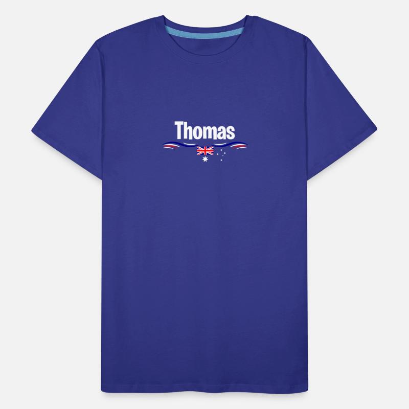 Australia Flag Australian Name Thomas