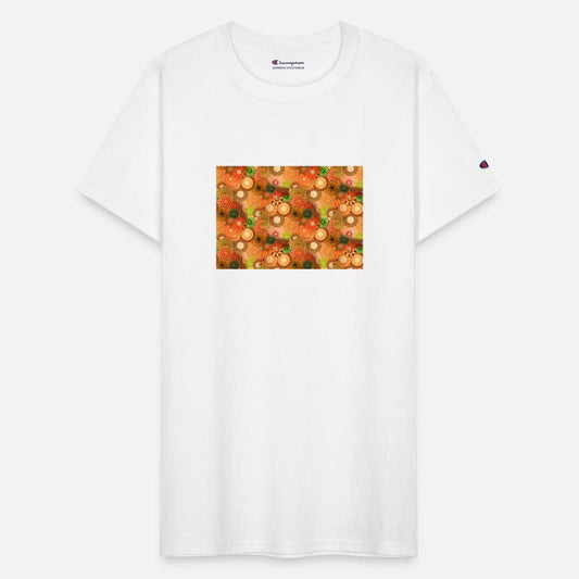 Autumn Spirals, a Patterned Spirograph Collage