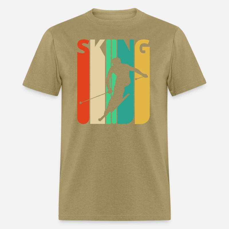 Awesome 70's Vintage Retro Skiing Gifts for Skiers