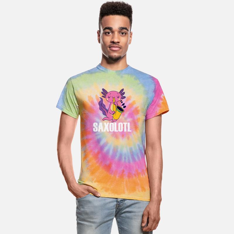 Axolotl Lover Saxolotl Saxophone Playing Axolotl