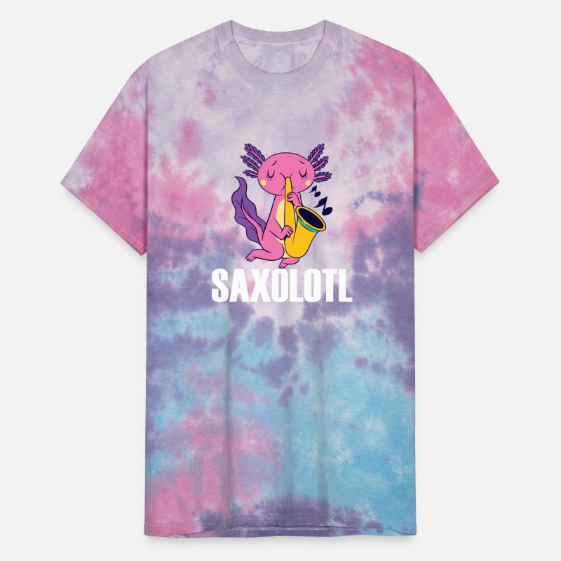 Axolotl Lover Saxolotl Saxophone Playing Axolotl