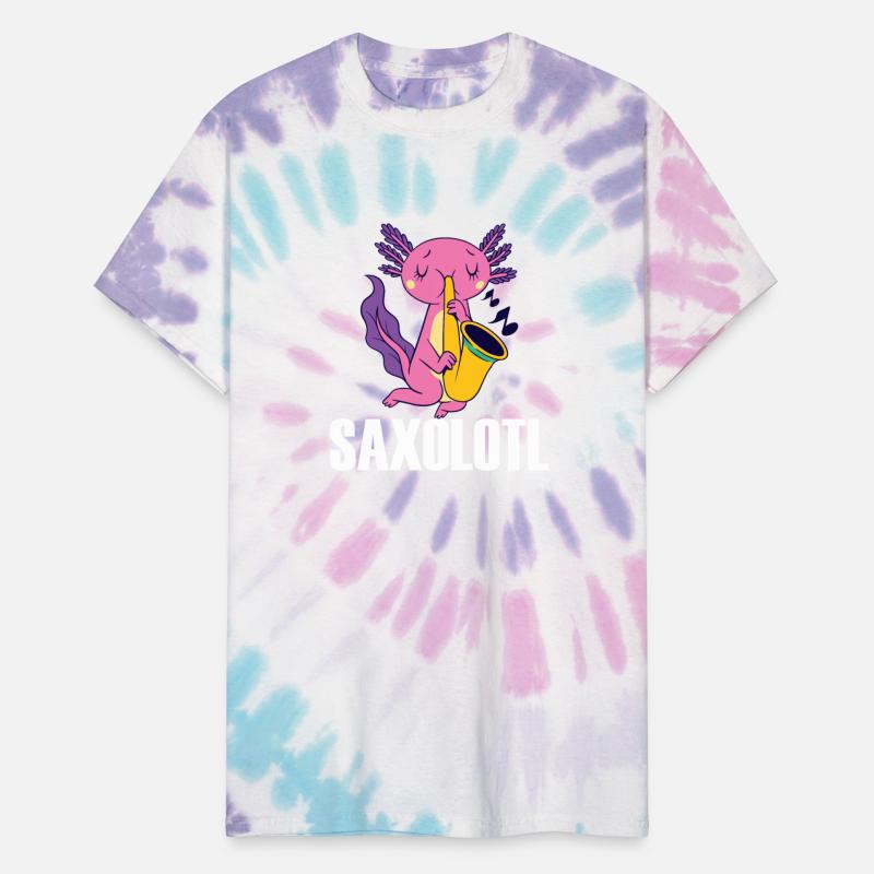 Axolotl Lover Saxolotl Saxophone Playing Axolotl