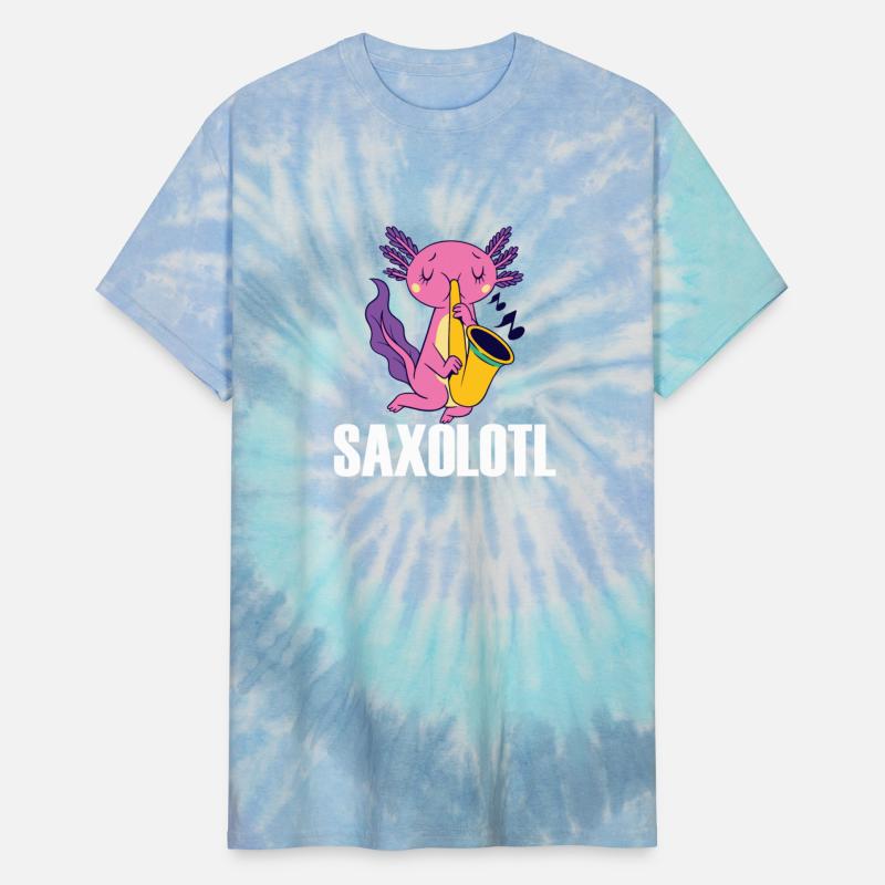 Axolotl Lover Saxolotl Saxophone Playing Axolotl