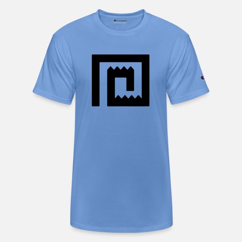 Aztec Swirl Tribal Symbol Design