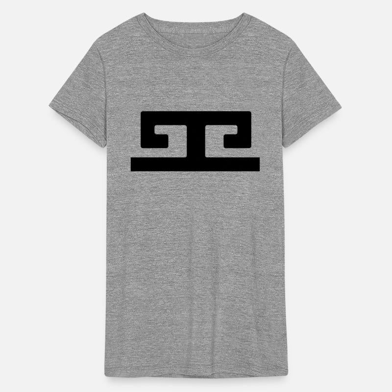 Aztec "T" Shape Tribal Symbol Design