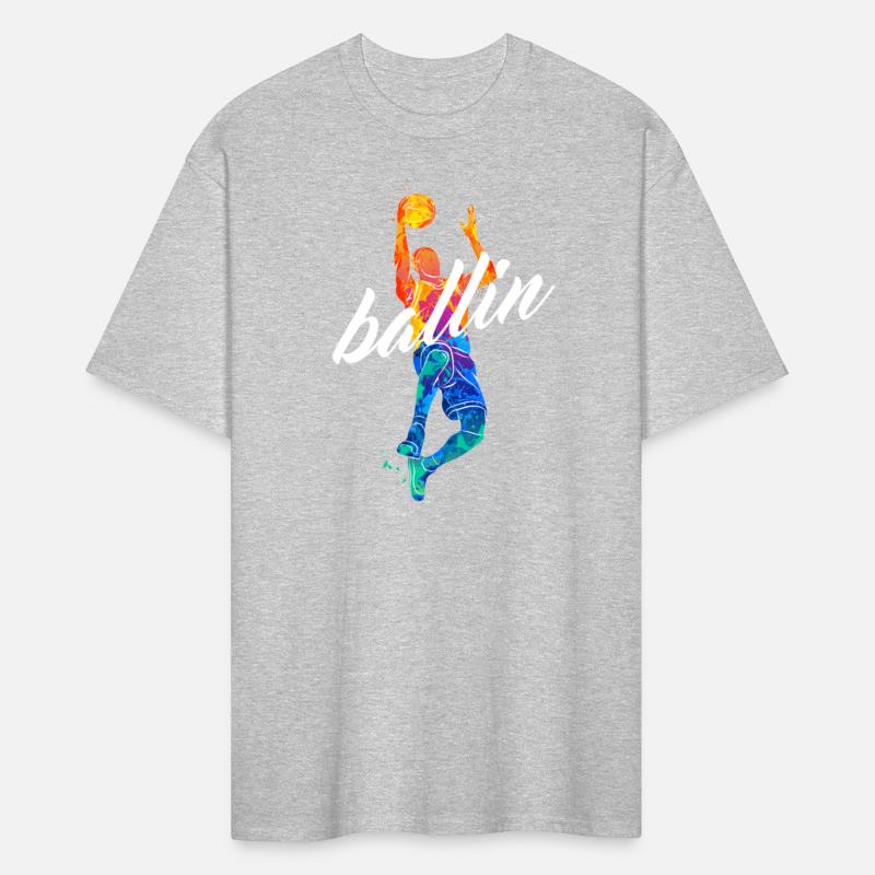 Ballin Basketball Player Ball Sports Dunk Dunking