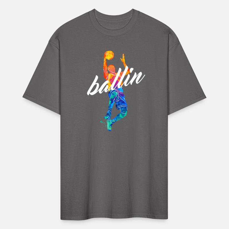 Ballin Basketball Player Ball Sports Dunk Dunking