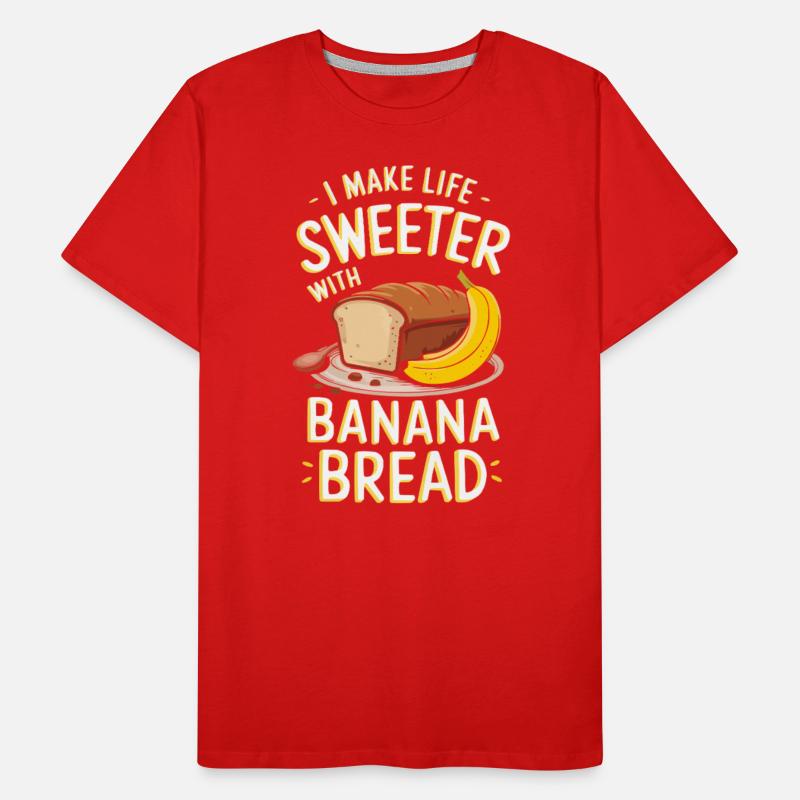 Banana Bread Eater Food Lover Breakfast Foodie