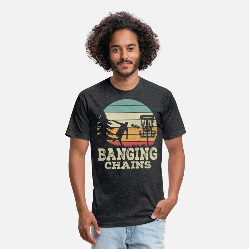 Banging Chains Funny Disc Golf Basket