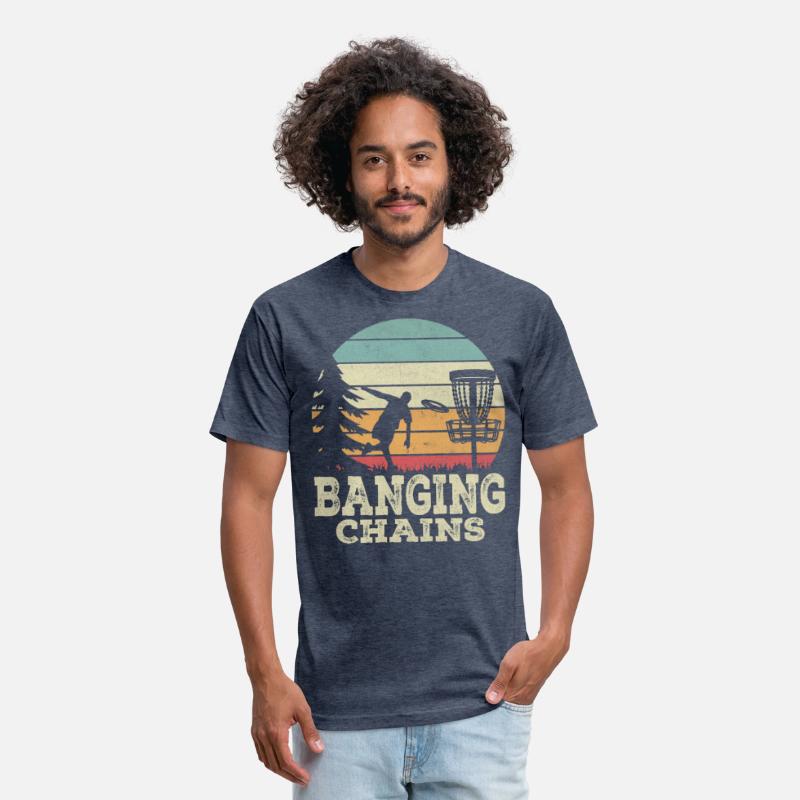 Banging Chains Funny Disc Golf Basket