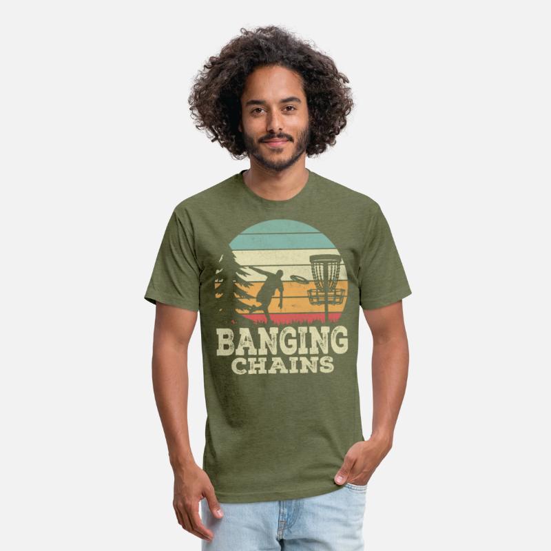 Banging Chains Funny Disc Golf Basket