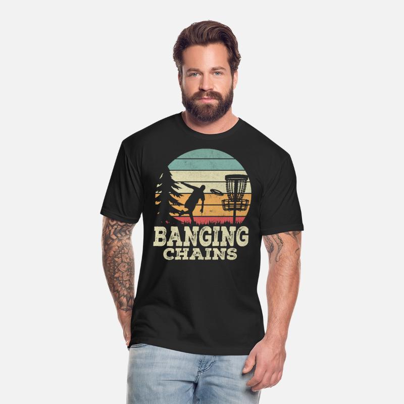 Banging Chains Funny Disc Golf Basket