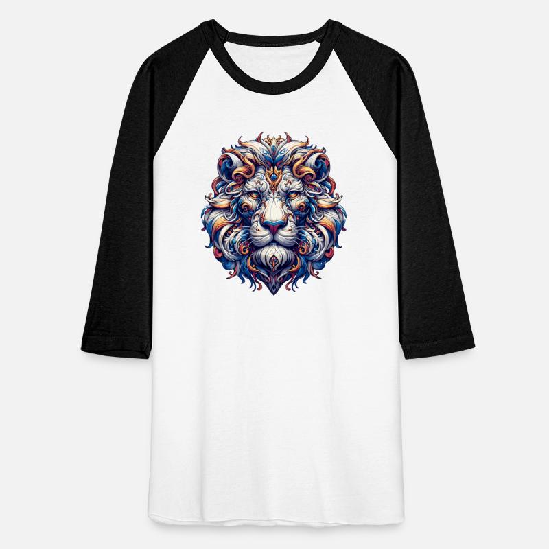 Baroque Lion Majesty: Ornate Feline Sovereign