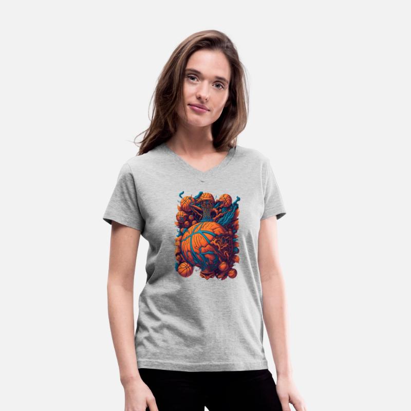 Basketball Basket Ball Abstract Colorful