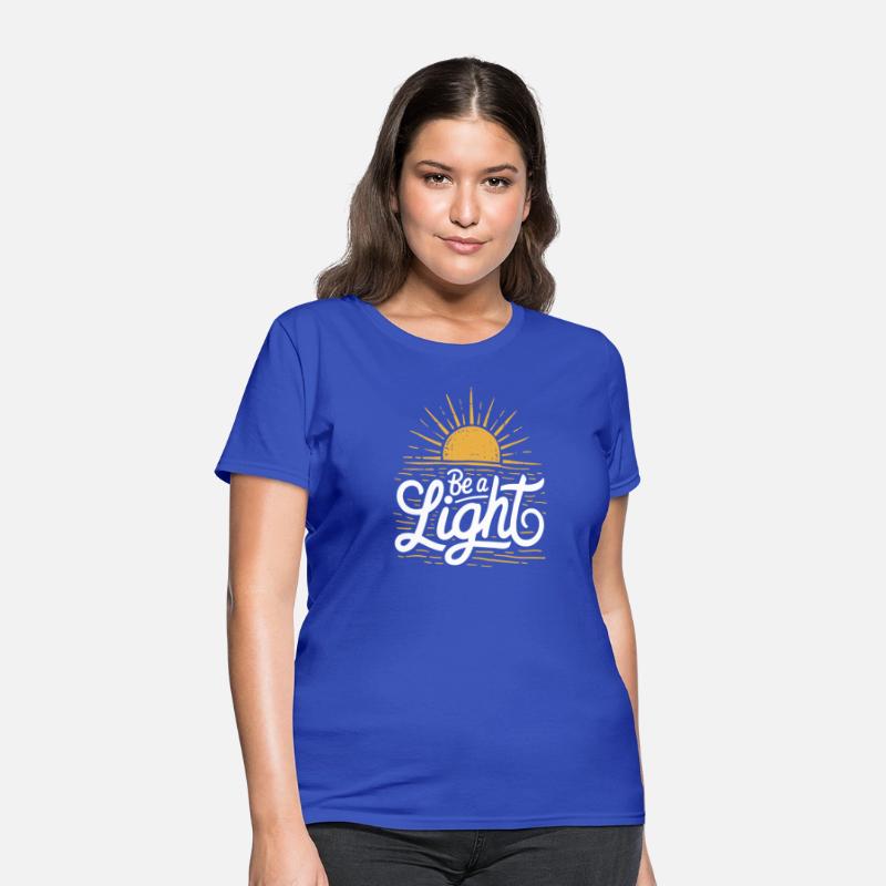 "Be a Light" Inspirational Sunburst
