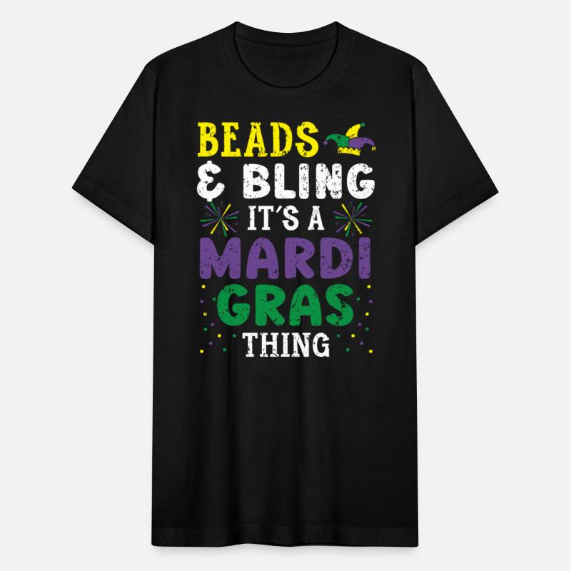 Beads And Bling It's A Mardi Gras Thing Shenanigan