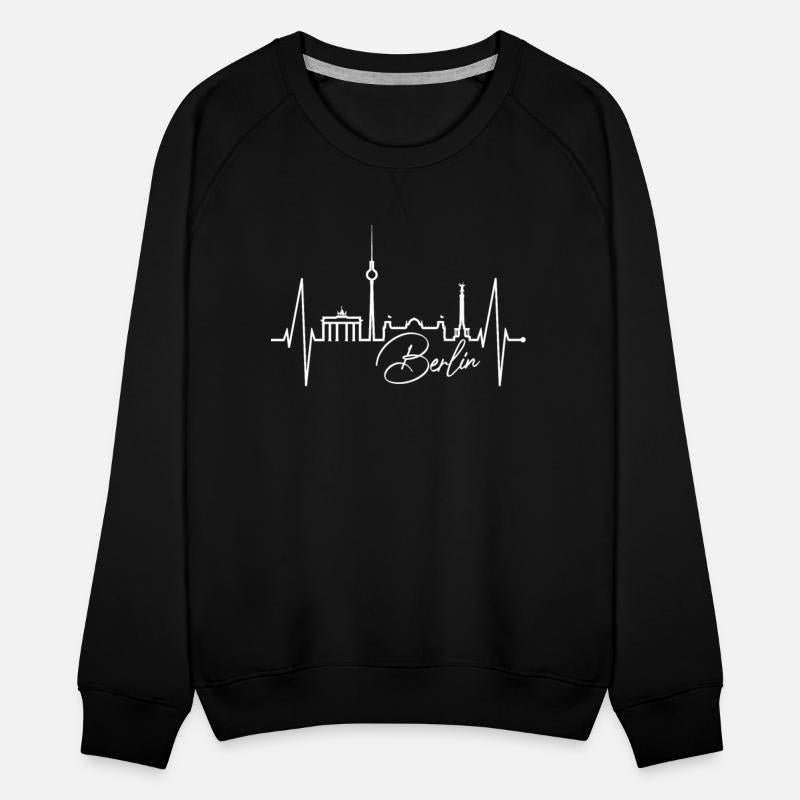 Berlin Skyline Heartbeat Germany Fan I Love Berlin