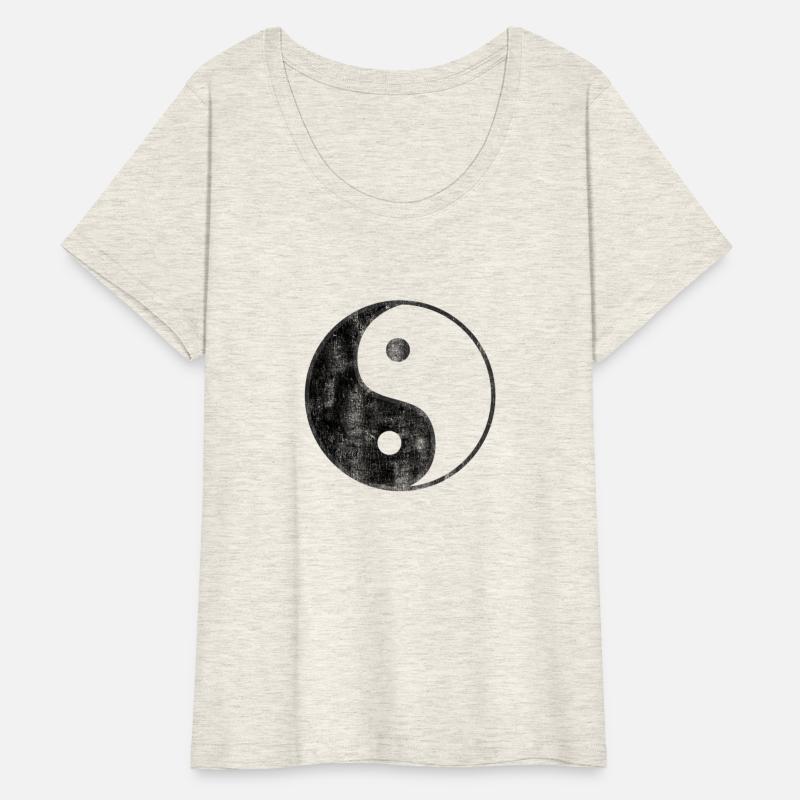 Big Distressed Ying Yang