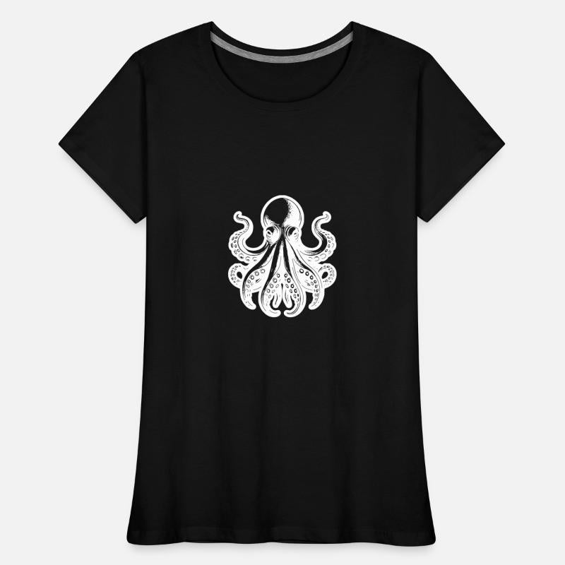 Big Fierce Octopus With Eight Arms