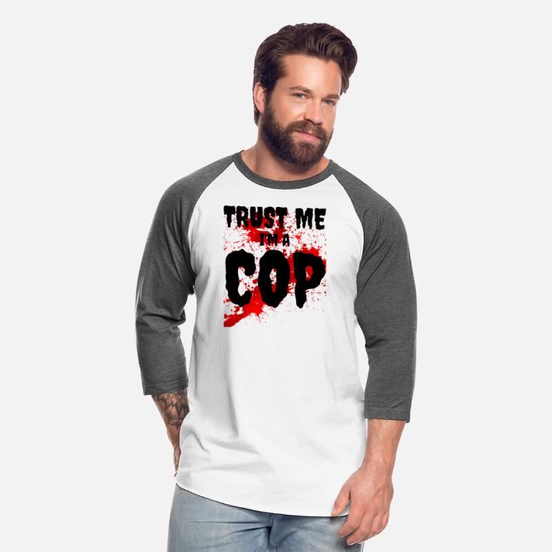 Bloody Trust Me I'M A Cop Scary Halloween