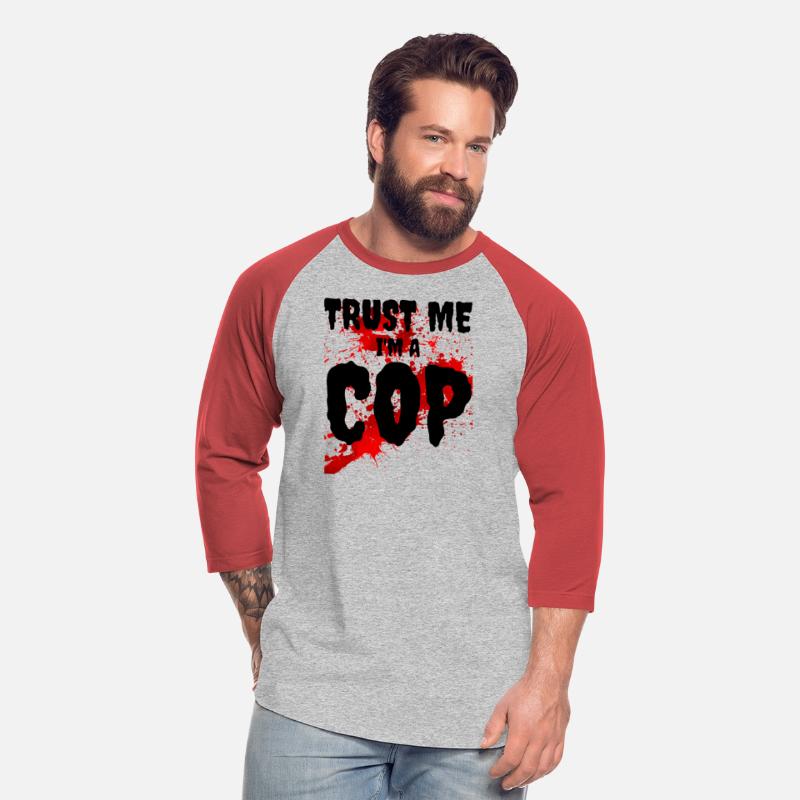 Bloody Trust Me I'M A Cop Scary Halloween