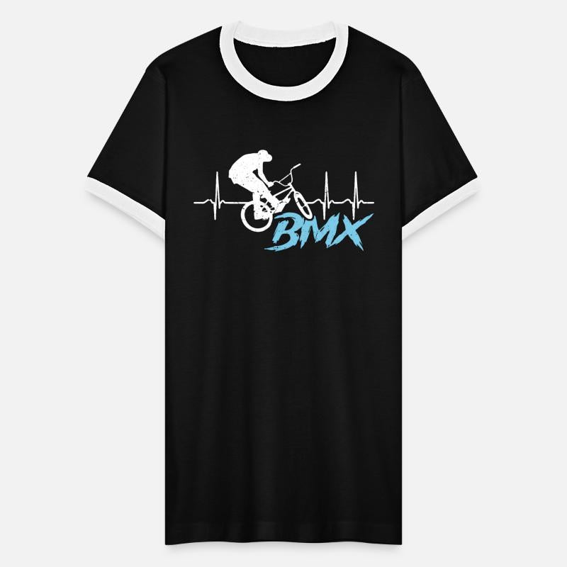 BMX Racing BMX Heartbeat Loves Bicyclette Cyclist